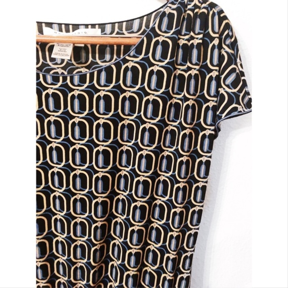 Max Studio chain link drop waist dress nwot - Picture 5 of 7